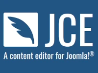 Joomla! Content Editor è praticamente necessario per lavorare bene e in fretta Il logo e il marchio di JCE
